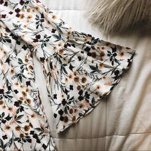Flower Print Top